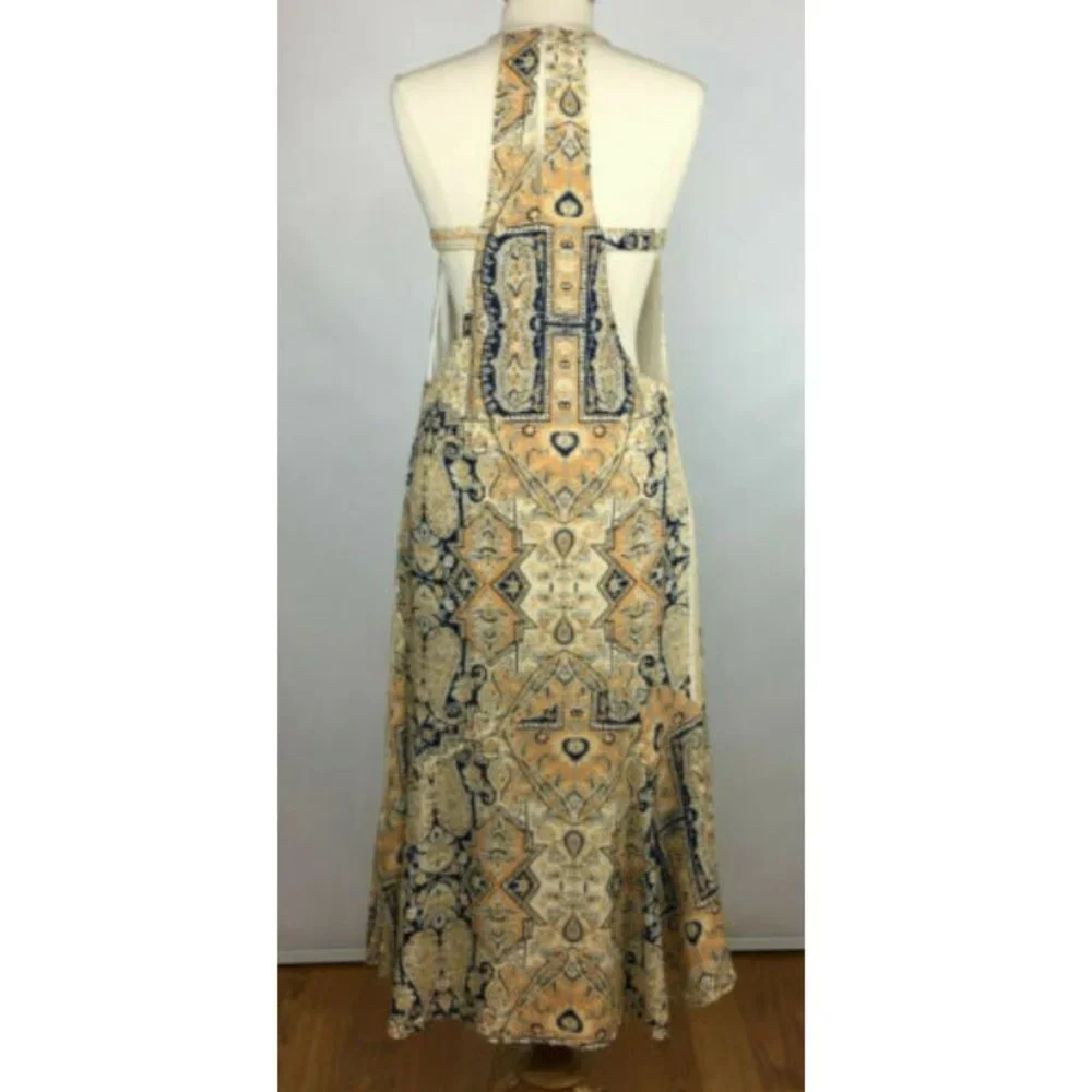 New Geometric Print Sleeveless Maxi Dress NWOT - Picture 4 of 6